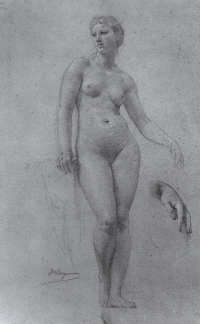 Aktstudie für Venus von William Adolphe Bouguereau